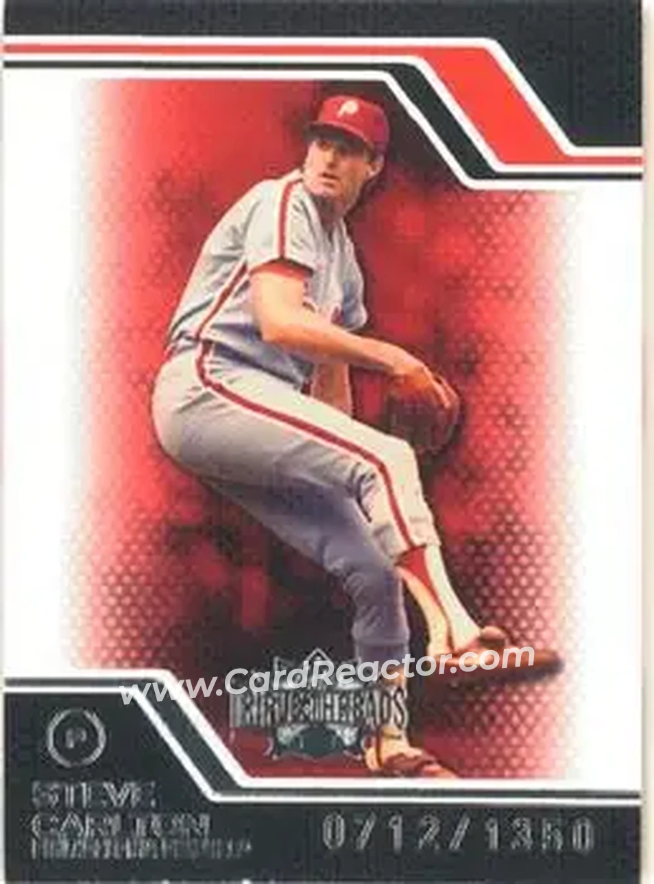 2008 Topps Triple Threads #22 - Steve Carlton - Philadelphia Phillies - Front