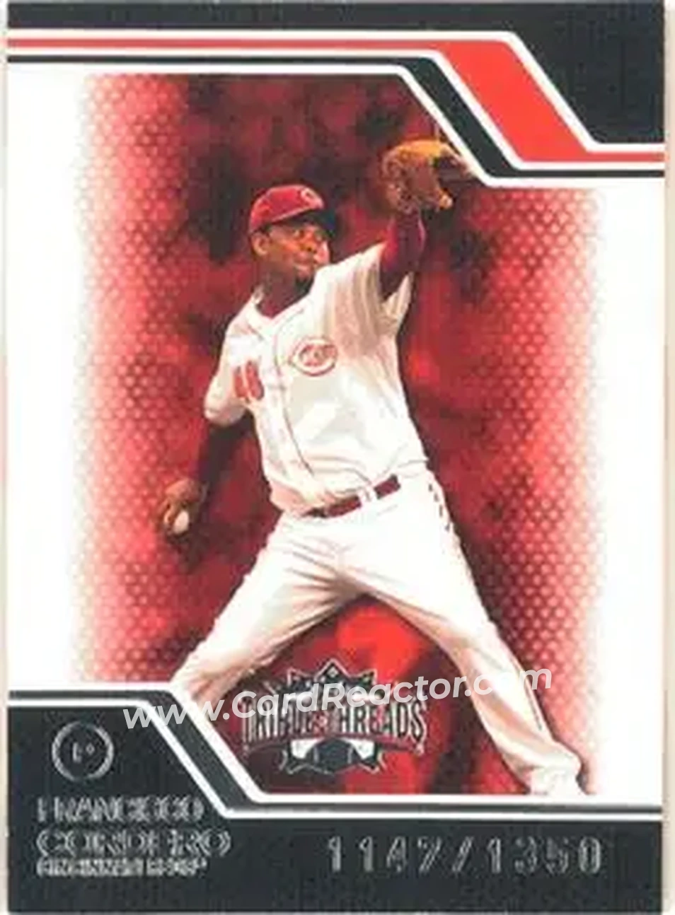 2008 Topps Triple Threads #25 - Francisco Cordero - Cincinnati Reds - Front