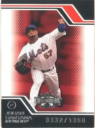 2008 Topps Triple Threads #29 - Johan Santana - New York Mets