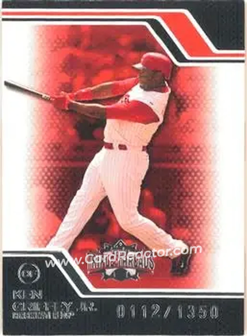 2008 Topps Triple Threads #31 - Ken Griffey Jr. - Cincinnati Reds - Front