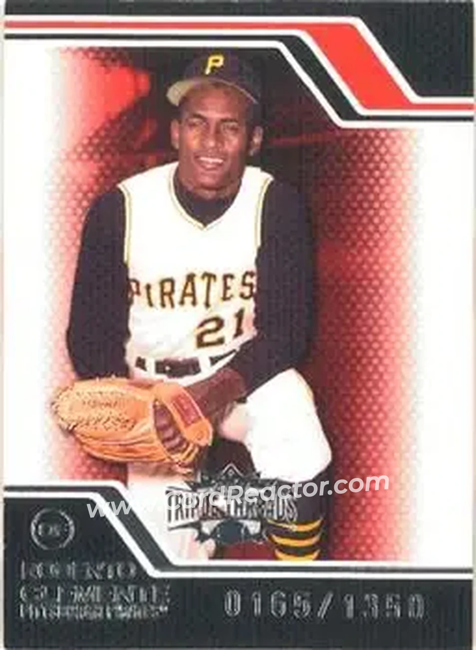 2008 Topps Triple Threads #35 - Bob Clemente - Pittsburgh Pirates - Front