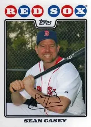 2008 Topps Updates & Highlights #UH2 - Sean Casey - Boston Red Sox