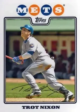 2008 Topps Updates & Highlights #UH12 - Trot Nixon - New York Mets