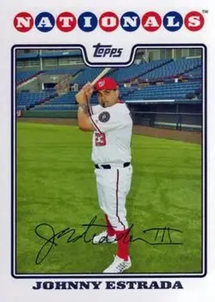 2008 Topps Updates & Highlights #UH19 - Johnny Estrada - Washington Nationals