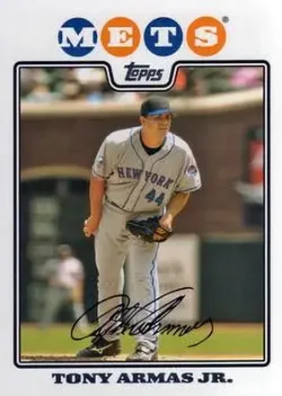 2008 Topps Updates & Highlights #UH24 - Tony Armas, Jr. - New York Mets