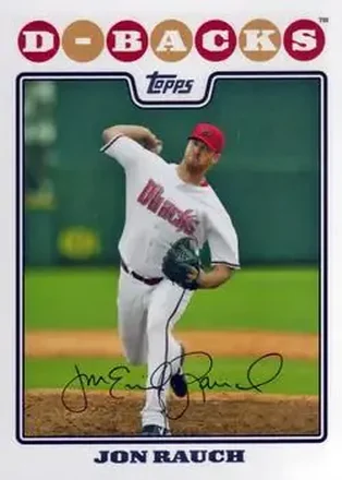 2008 Topps Updates & Highlights #UH40 - Jon Rauch - Arizona Diamondbacks