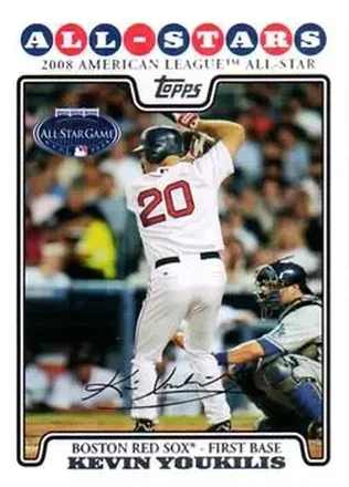 2008 Topps Updates & Highlights #UH46 - Kevin Youkilis - Boston Red Sox