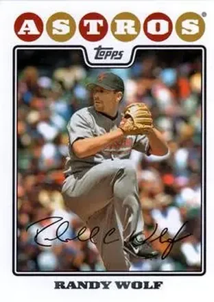 2008 Topps Updates & Highlights #UH61 - Randy Wolf - Houston Astros