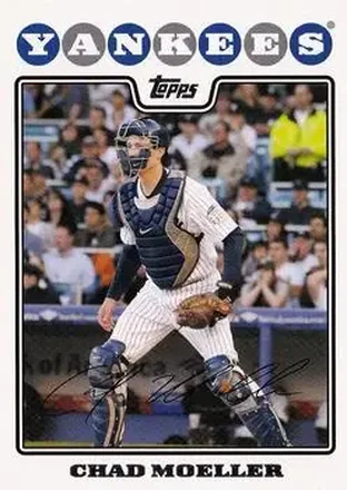 2008 Topps Updates & Highlights #UH69 - Chad Moeller - New York Yankees