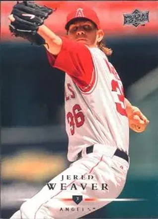2008 Upper Deck #3 - Jered Weaver - Los Angeles Angels