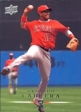 2008 Upper Deck #7 - Orlando Cabrera - Los Angeles Angels