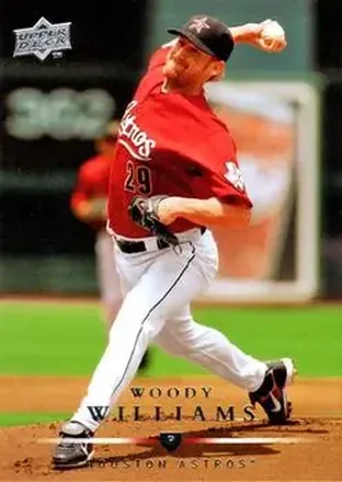 2008 Upper Deck #13 - Woody Williams - Houston Astros