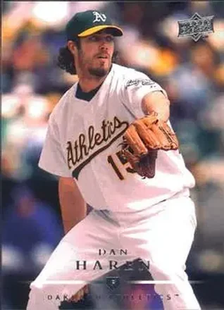 2008 Upper Deck #21 - Dan Haren - Oakland Athletics