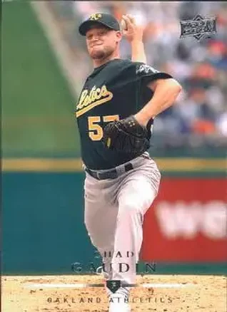 2008 Upper Deck #23 - Chad Gaudin - Oakland Athletics
