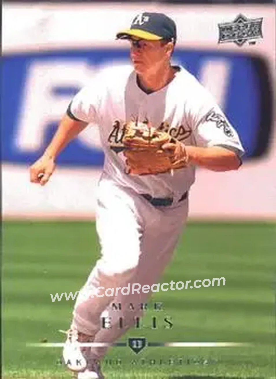 2008 Upper Deck #28 - Mark Ellis - Oakland Athletics - Front
