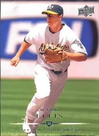 2008 Upper Deck #28 - Mark Ellis - Oakland Athletics