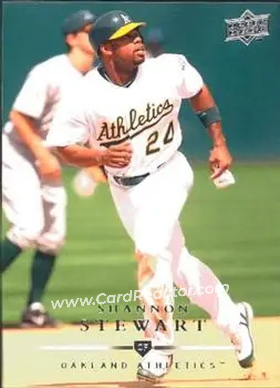 2008 Upper Deck #29 - Shannon Stewart - Oakland Athletics - Front