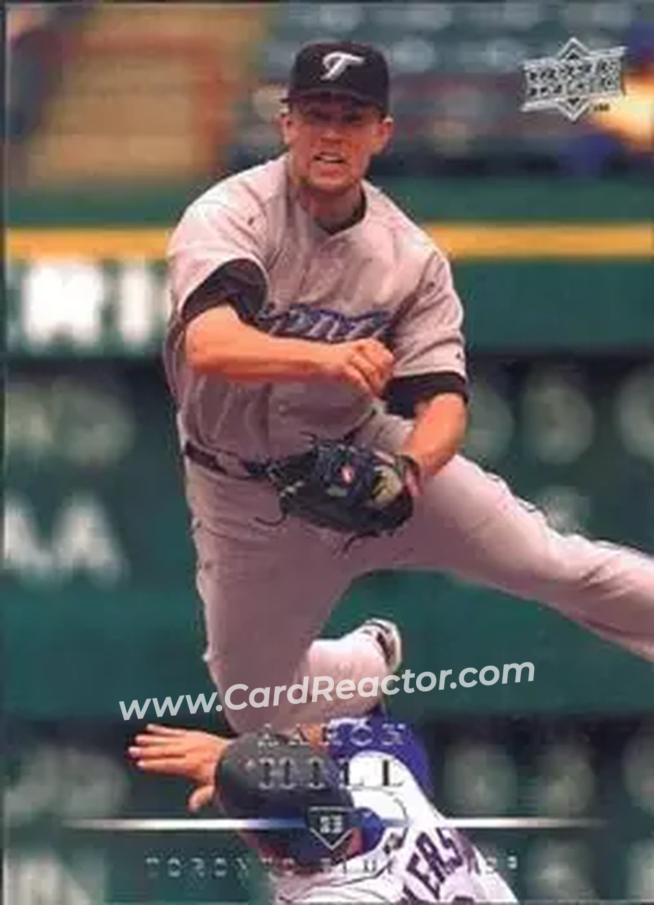 2008 Upper Deck #37 - Aaron Hill - Toronto Blue Jays - Front 2008 Upper Deck #37 - Aaron Hill - Toronto Blue Jays - Front
