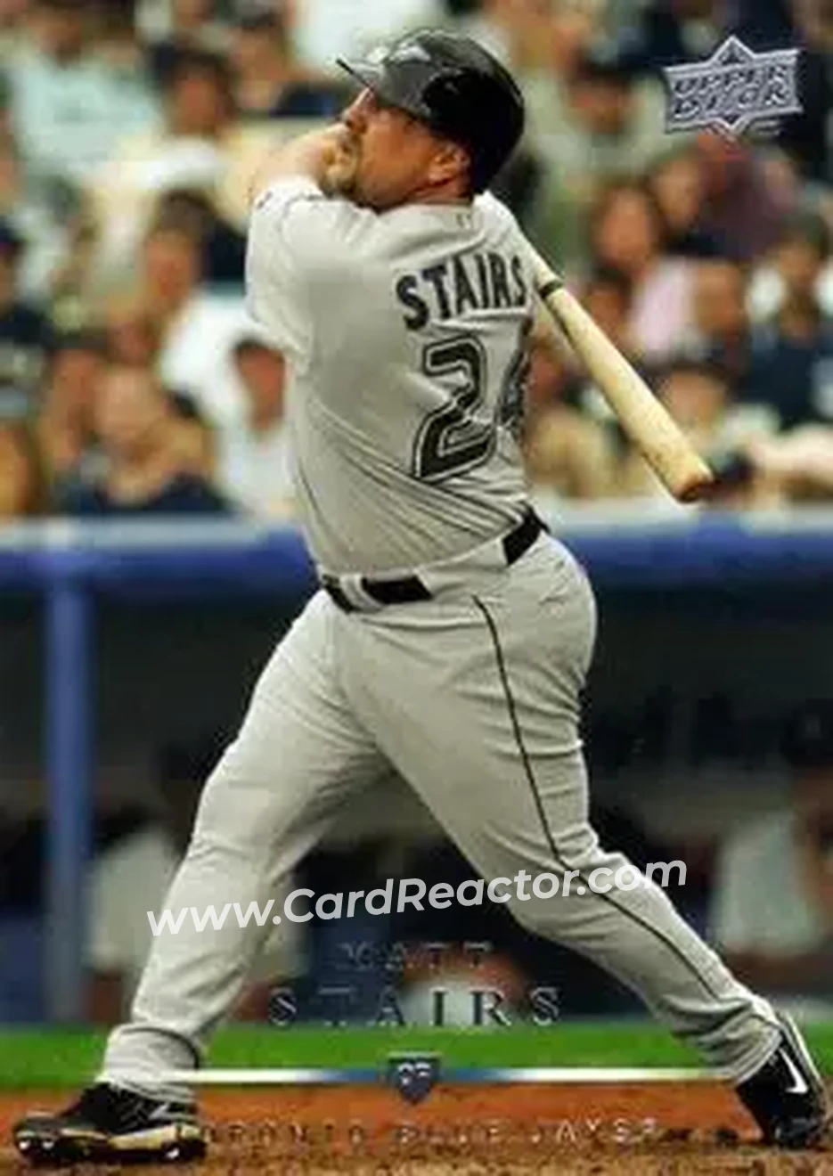 2008 Upper Deck #39 - Matt Stairs - Toronto Blue Jays - Front 2008 Upper Deck #39 - Matt Stairs - Toronto Blue Jays - Front