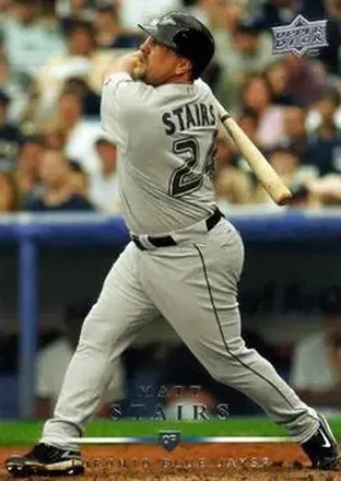2008 Upper Deck #39 - Matt Stairs - Toronto Blue Jays