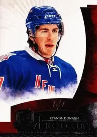 2010-11 Upper Deck The Cup - Black #113 - Ryan McDonagh - New York Rangers
