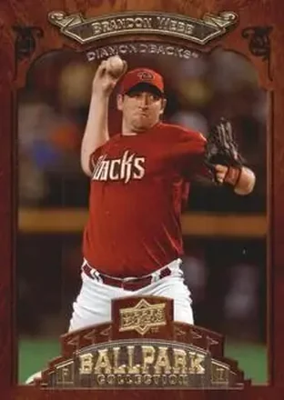 2008 Upper Deck Ballpark Collection #1 - Brandon Webb - Arizona Diamondbacks