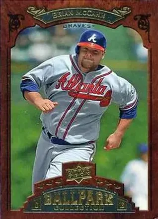 2008 Upper Deck Ballpark Collection #8 - Brian McCann - Atlanta Braves