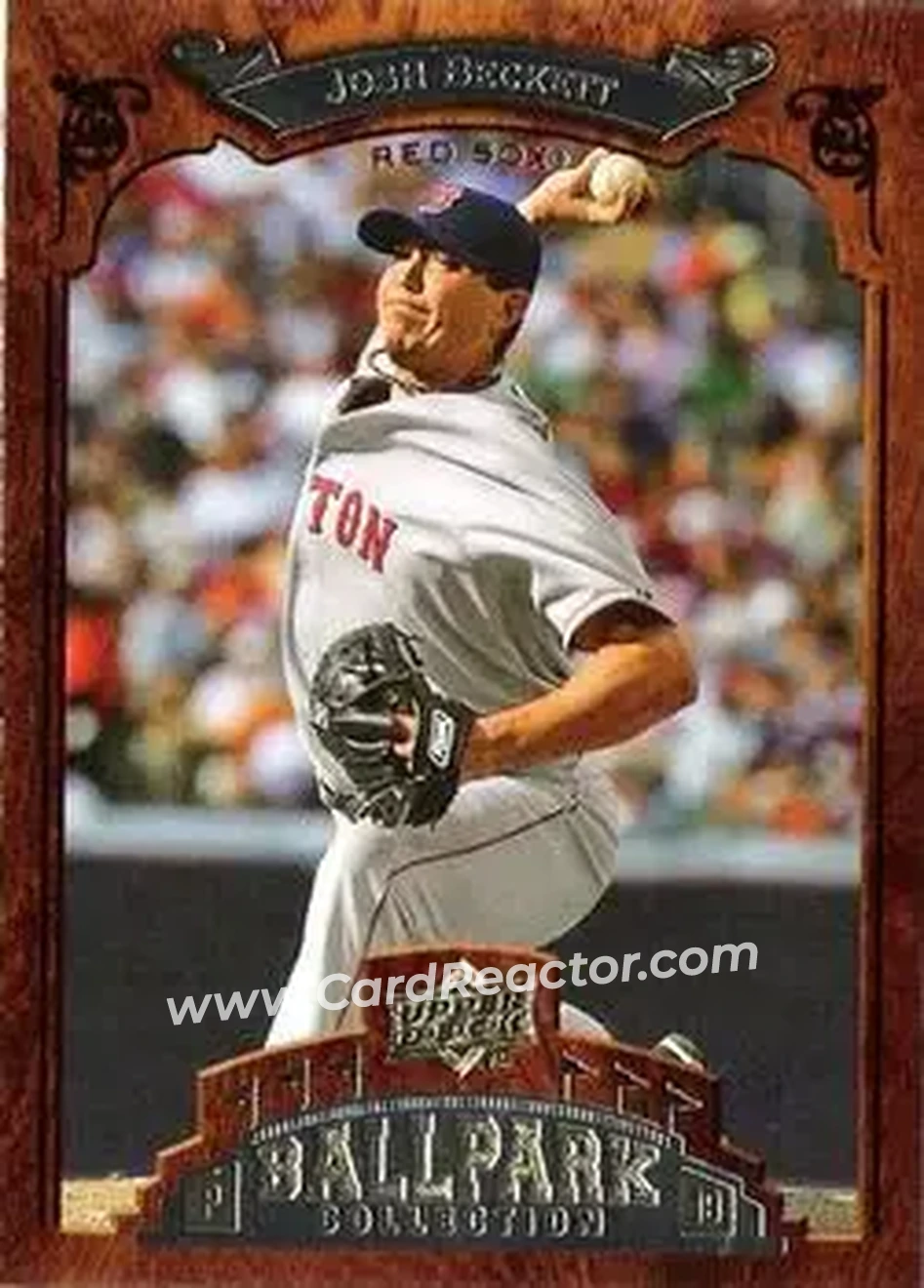 2008 Upper Deck Ballpark Collection #12 - Josh Beckett - Boston Red Sox - Front