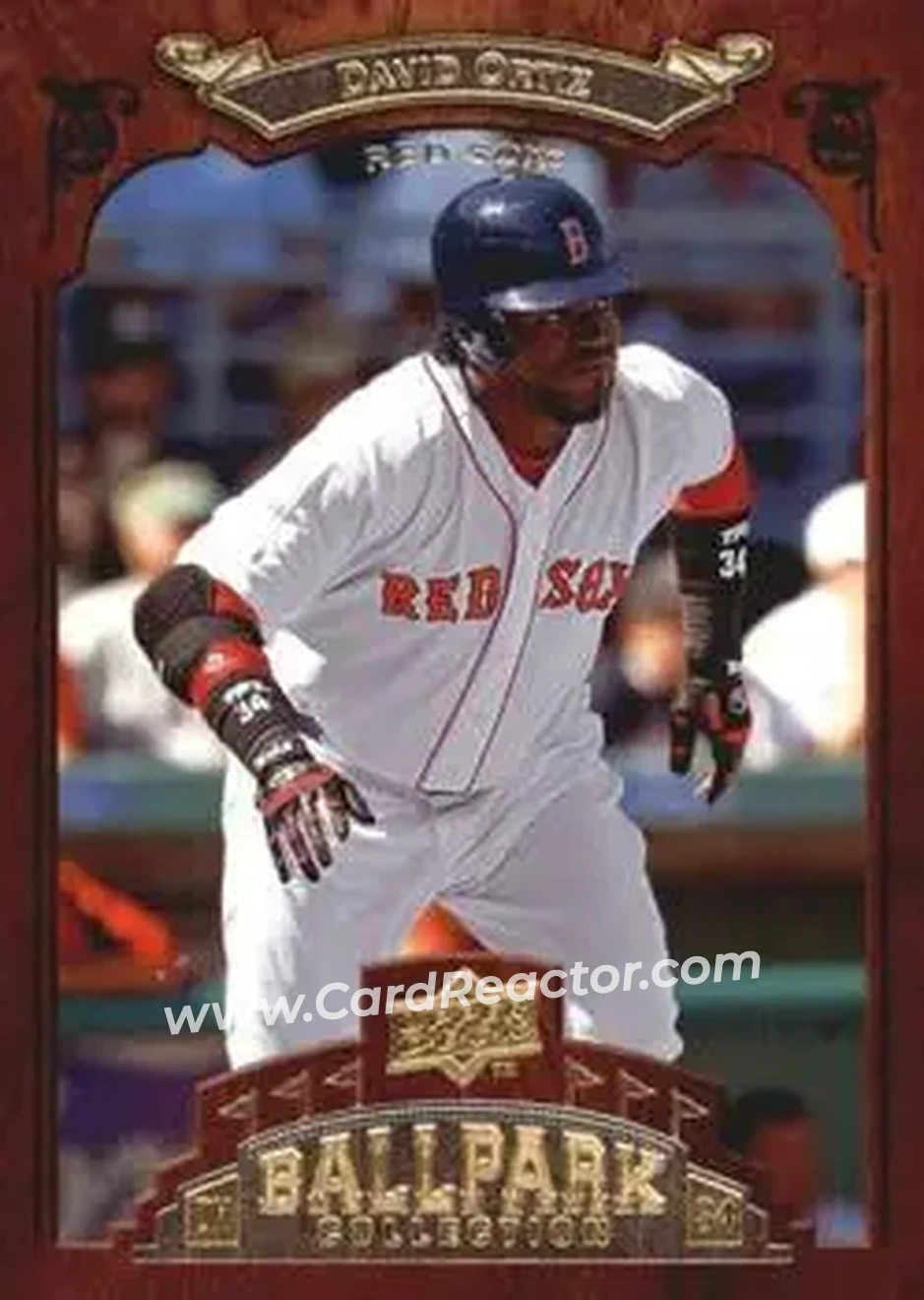 2008 Upper Deck Ballpark Collection #13 - David Ortiz - Boston Red Sox - Front