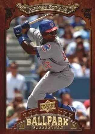 2008 Upper Deck Ballpark Collection #18 - Alfonso Soriano - Chicago Cubs