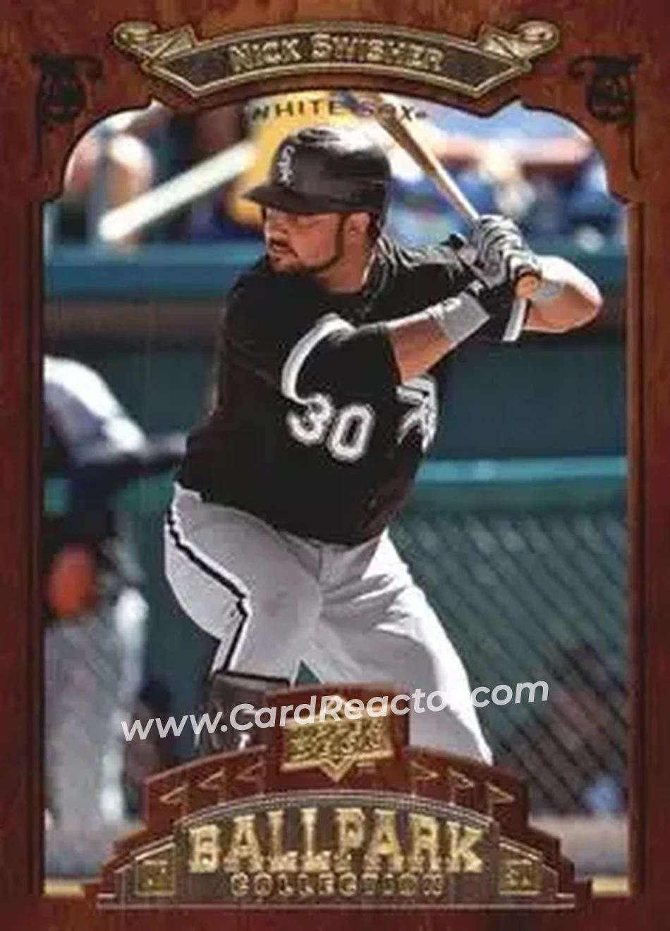 2008 Upper Deck Ballpark Collection #21 - Nick Swisher - Chicago White Sox - Front