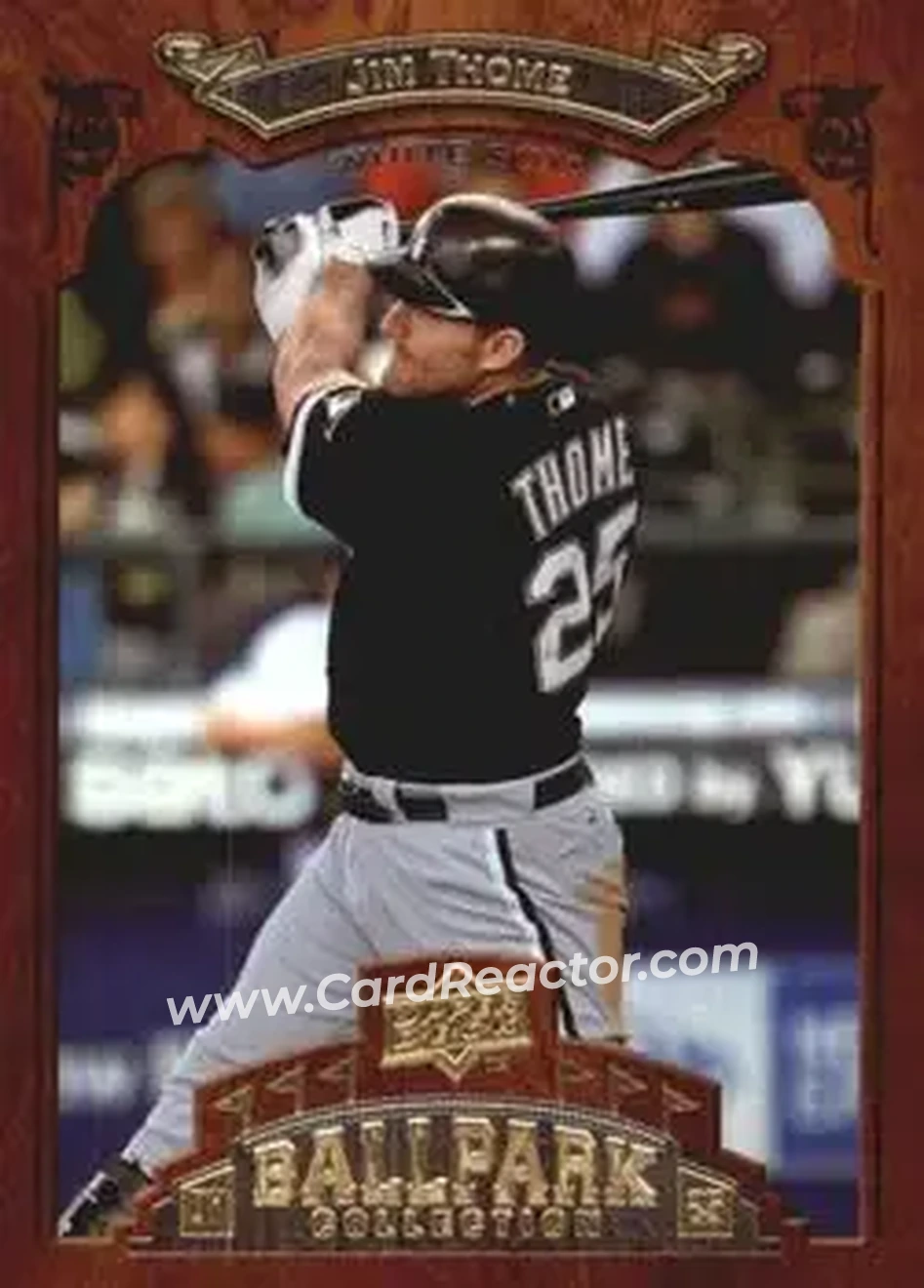 2008 Upper Deck Ballpark Collection #22 - Jim Thome - Chicago White Sox - Front