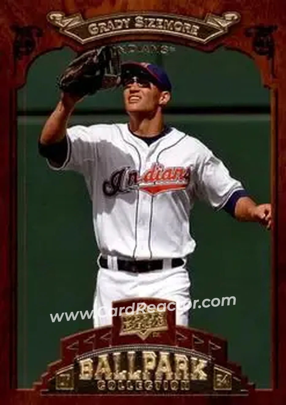 2008 Upper Deck Ballpark Collection #25 - Grady Sizemore - Cleveland Indians - Front