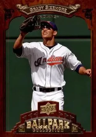 2008 Upper Deck Ballpark Collection #25 - Grady Sizemore - Cleveland Indians