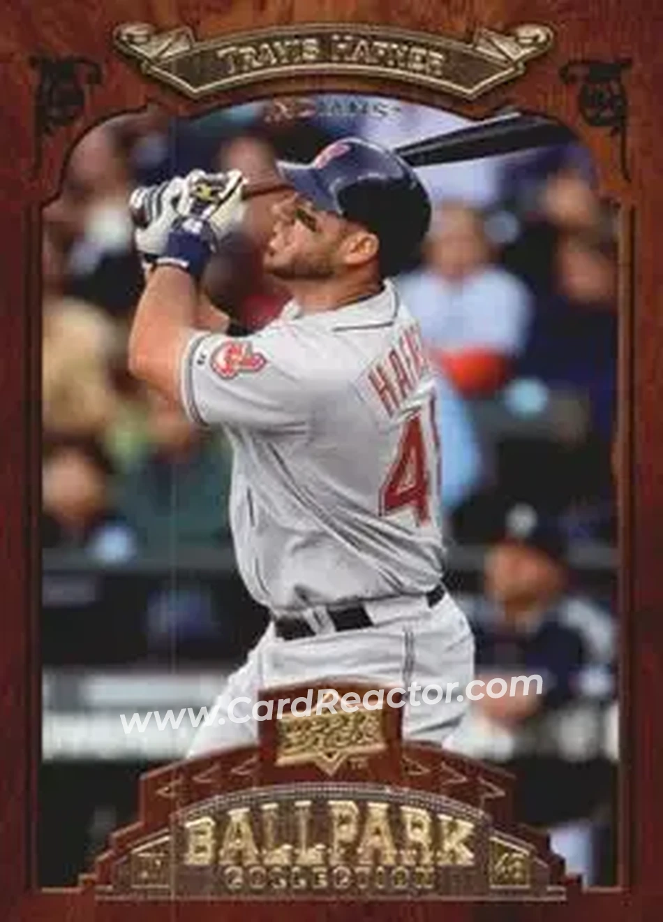2008 Upper Deck Ballpark Collection #27 - Travis Hafner - Cleveland Indians - Front