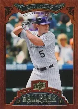 2008 Upper Deck Ballpark Collection #30 - Matt Holliday - Colorado Rockies