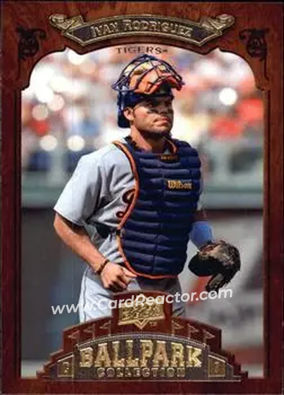 2008 Upper Deck Ballpark Collection #36 - Ivan Rodriguez - Detroit Tigers - Front