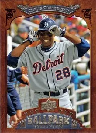 2008 Upper Deck Ballpark Collection #38 - Curtis Granderson - Detroit Tigers