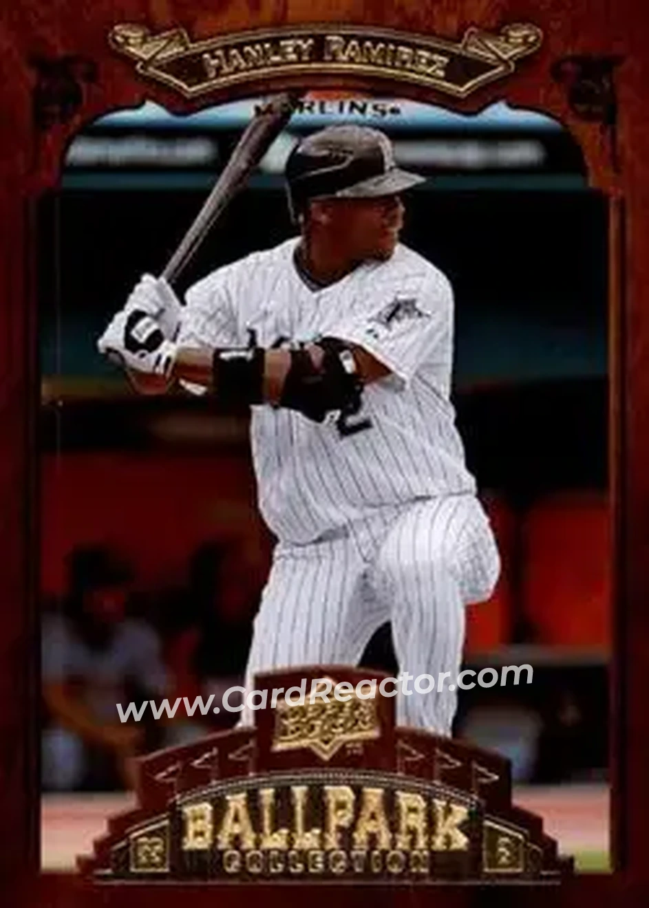 2008 Upper Deck Ballpark Collection #39 - Hanley Ramirez - Florida Marlins - Front
