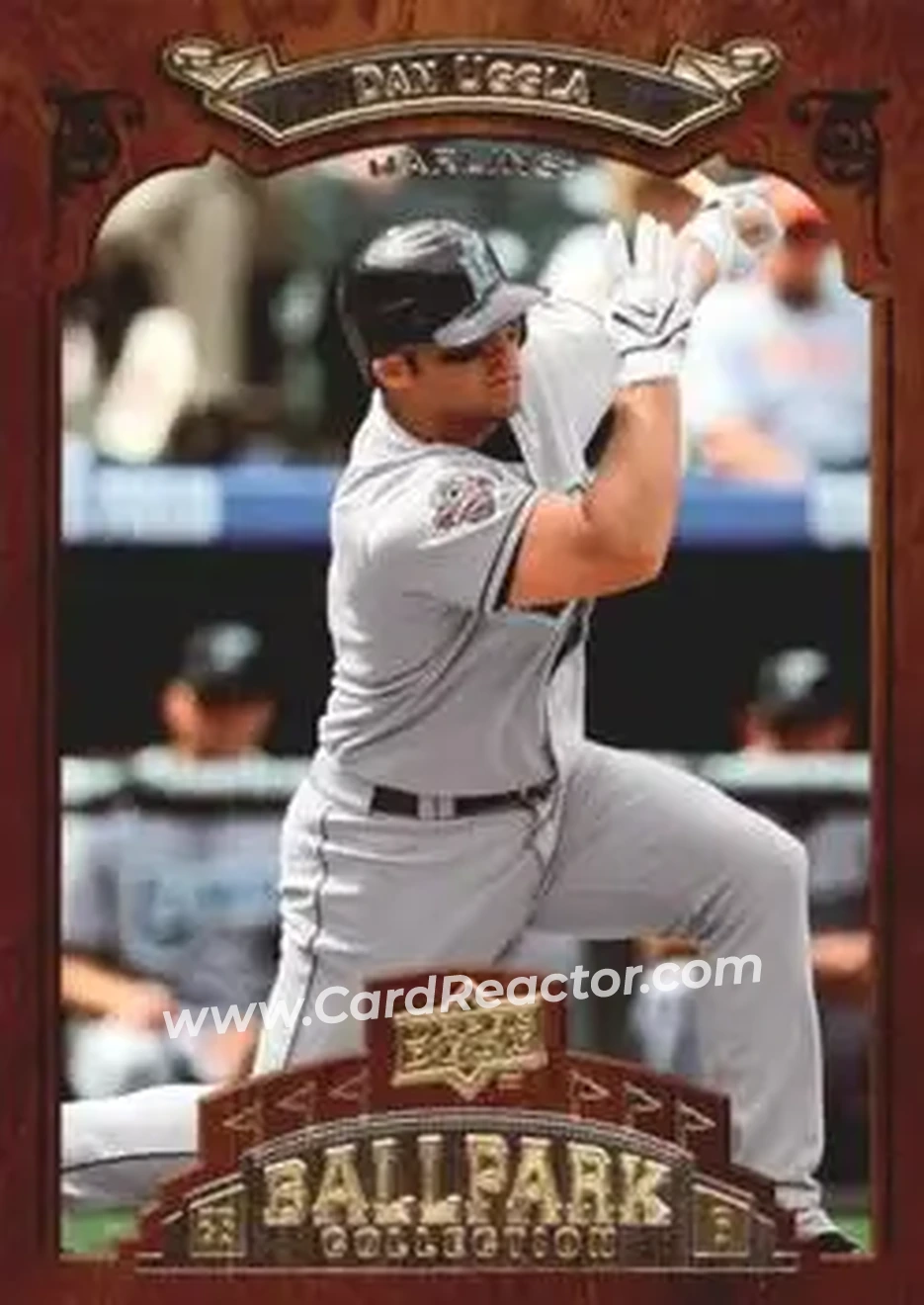 2008 Upper Deck Ballpark Collection #40 - Dan Uggla - Florida Marlins - Front 2008 Upper Deck Ballpark Collection #40 - Dan Uggla - Florida Marlins - Front