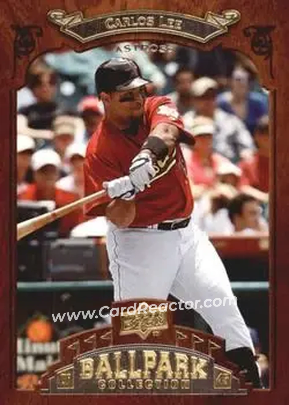 2008 Upper Deck Ballpark Collection #43 - Carlos Lee - Houston Astros - Front