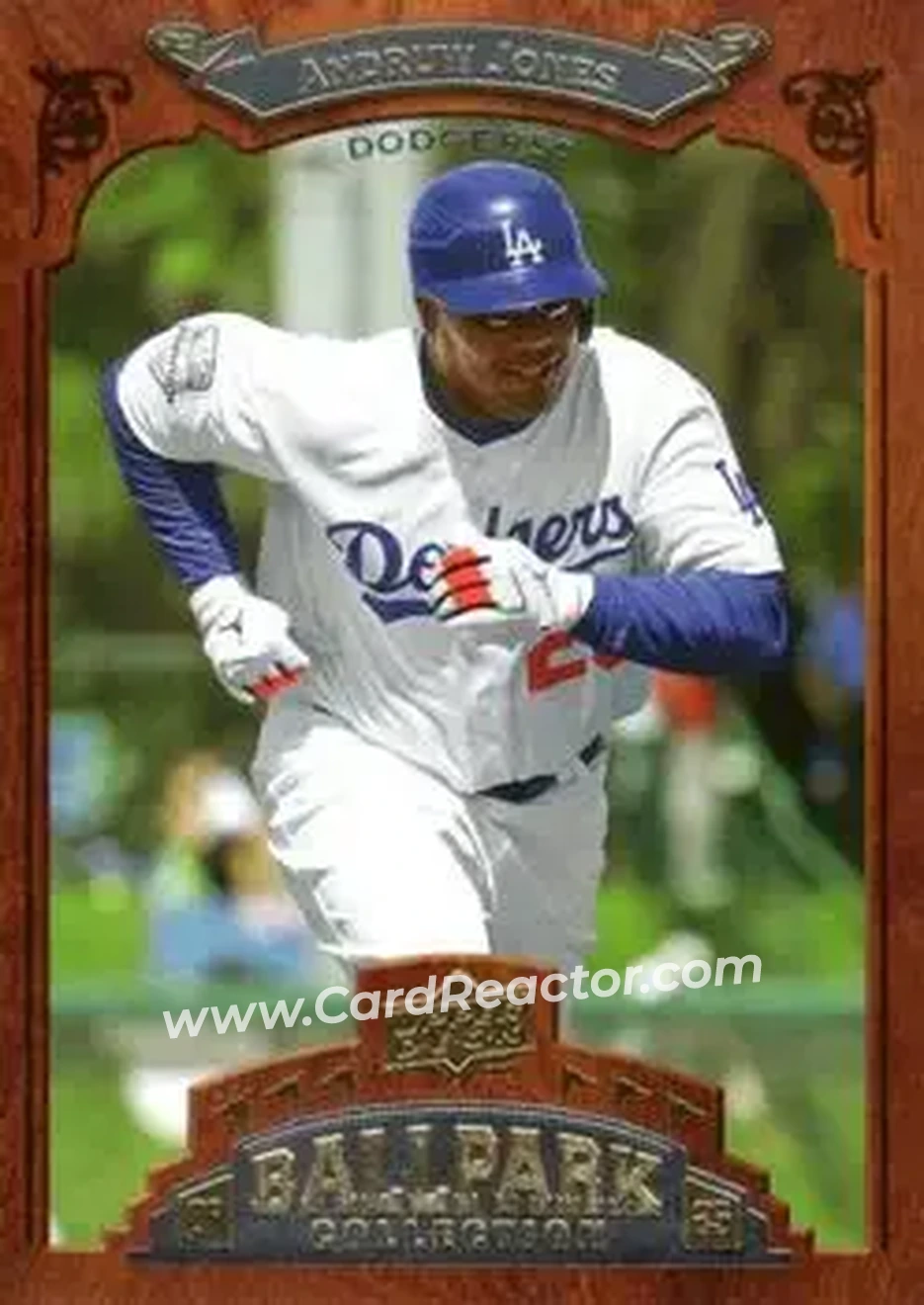 2008 Upper Deck Ballpark Collection #49 - Andruw Jones - Los Angeles Dodgers - Front