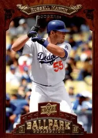 2008 Upper Deck Ballpark Collection #51 - Russell Martin - Los Angeles Dodgers