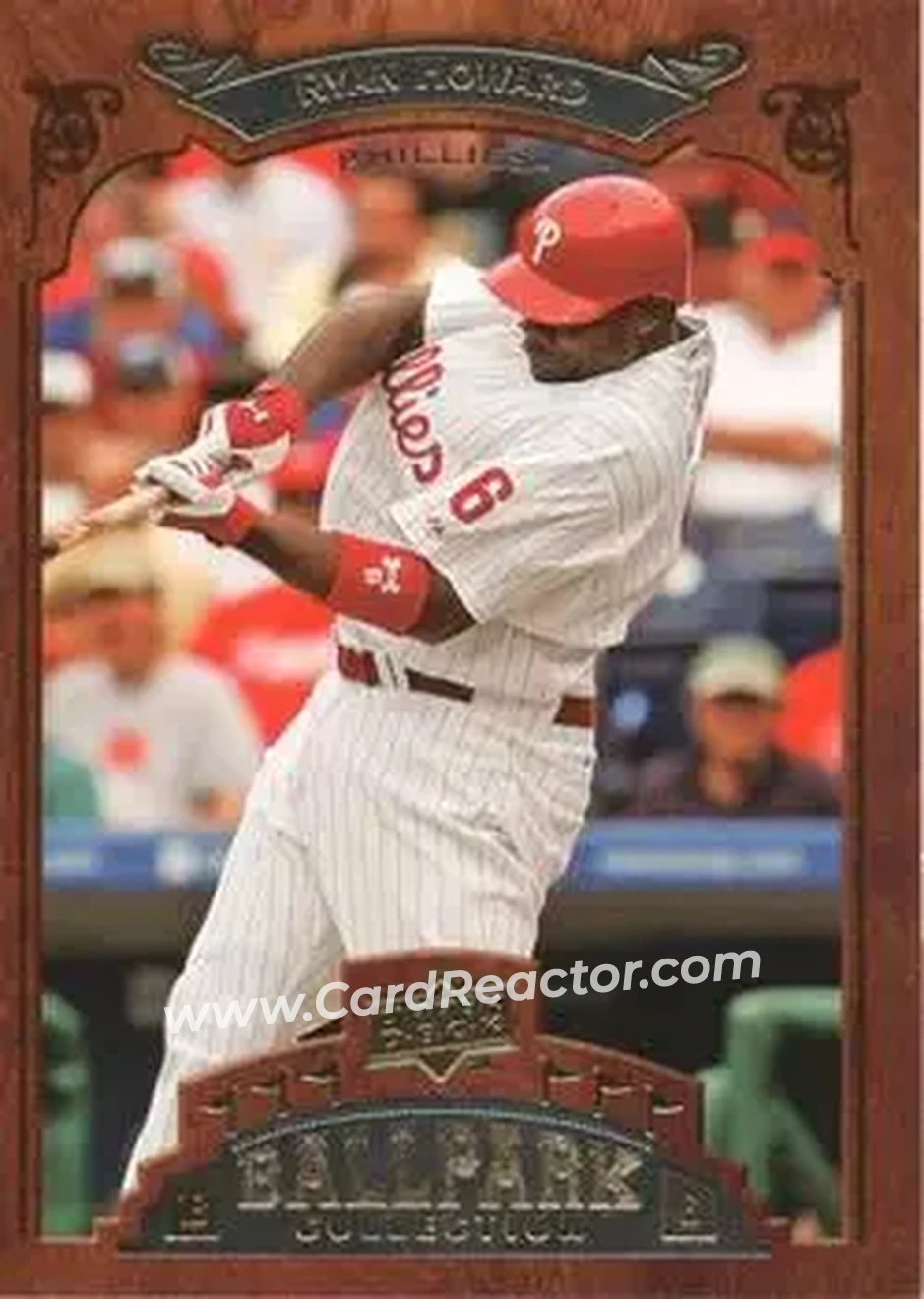 2008 Upper Deck Ballpark Collection #73 - Ryan Howard - Philadelphia Phillies - Front