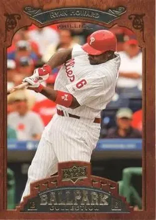 2008 Upper Deck Ballpark Collection #73 - Ryan Howard - Philadelphia Phillies
