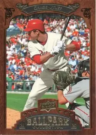 2008 Upper Deck Ballpark Collection #75 - Chase Utley - Philadelphia Phillies