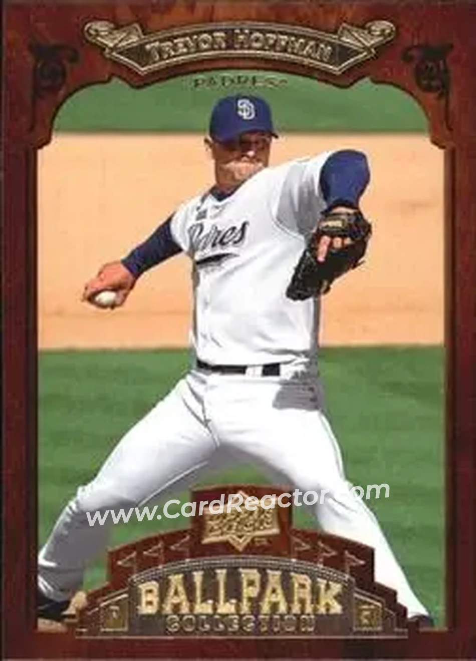 2008 Upper Deck Ballpark Collection #80 - Trevor Hoffman - San Diego Padres - Front