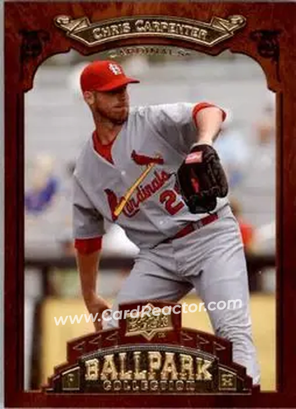 2008 Upper Deck Ballpark Collection #89 - Chris Carpenter - St. Louis Cardinals - Front