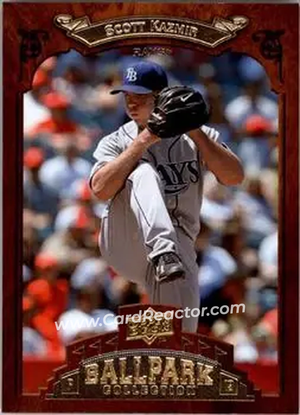 2008 Upper Deck Ballpark Collection #90 - Scott Kazmir - Tampa Bay Rays - Front