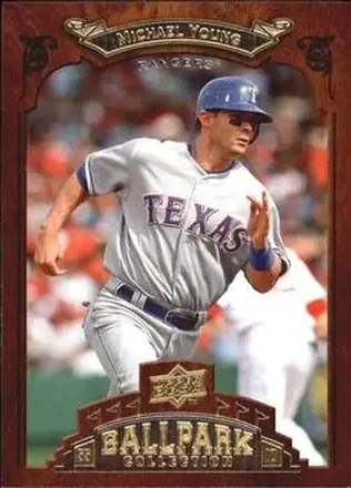 2008 Upper Deck Ballpark Collection #92 - Michael Young - Texas Rangers